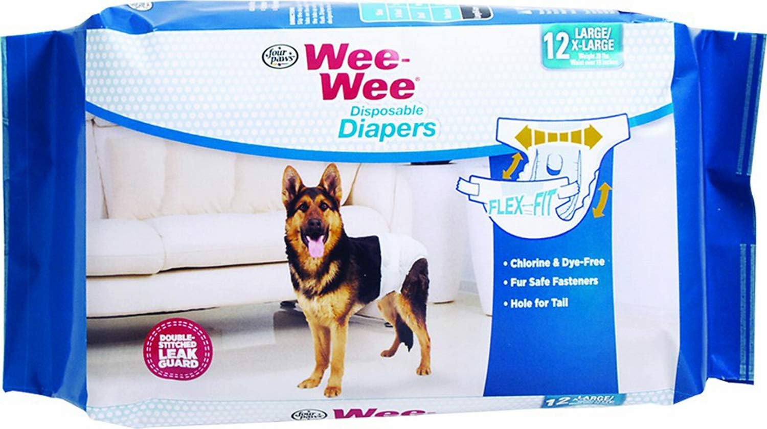 top paw disposable diapers 12 pack