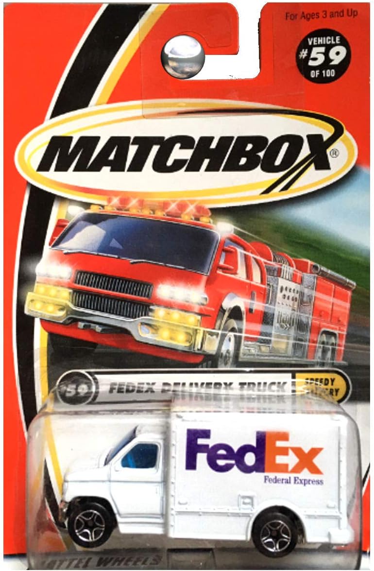 matchbox fedex truck