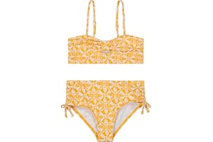Billabong Girls' Two-Piece Bikini Swimsuit Set, UPF 50+ Sun Protection, Quick-Dry Bathing Suit