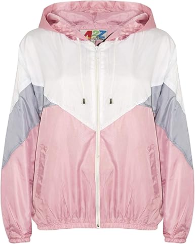 baby pink windbreaker