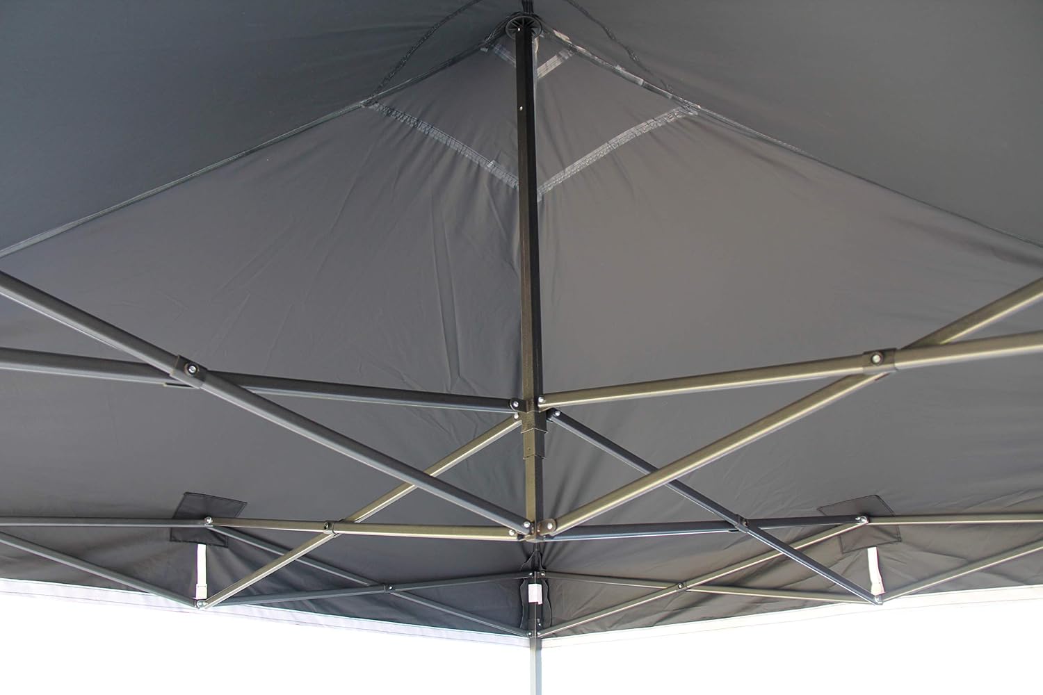 All Seasons Gazebos 2.5 x 2.5m Heavy Duty, Fully Waterproof Pop up Gazebo (Black) - Image 3