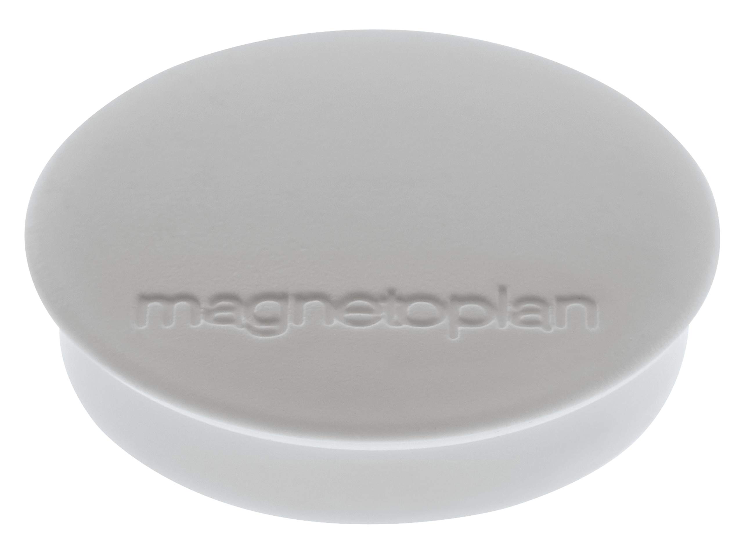 'Magnetoplan 1664201 Discofix Round Magnet, Standard, Grey