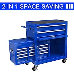 SumKea Wheels, Box, 6 Drawer Rolling Tool Chest and
