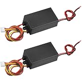 X AUTOHAUX 2pcs 3-Step Sequential Dynamic Chase LED Strip Flash Module 12V | LED Flash Module, Universal Taillight Controller Car Tail LED Light, LED Controller Module