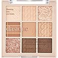 dasique Shadow Palette #15 Beige Knit l Vegan, Cruelty-Free l 9 Blendable Shades in Smooth Matte and Shimmer Finishes with Gorgeous Pearls