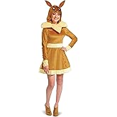Eevee Costume, Official Pokemon Deluxe Adult Costume and Headpiece