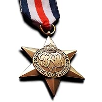 Trikoty The Arctic Star Médaille Militaire WW2 Award Pour | Army Militaire Britannique Du Commonwealth | Bleu Marine | RAF | Réplique George VI