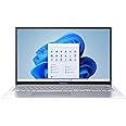 ASUS : 2023 Vivobook 17X Laptop, 17.3” FHD Display, Intel Core i9-13900H CPU, 16GB RAM, 1TB SSD, Windows 11 Home, Transparent Silver, K3704VA-DH96-S