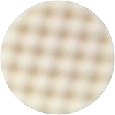 3M Foam Compounding Pad, 05723, Single Sided, Flat Back, Hook and Loop, 8 in (203.2 mm), 2 Pads/Bag