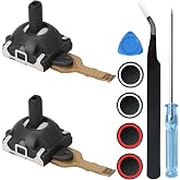 Sedicoca 2 Pack Hall Joystick Replacement for ROG Ally, Hall Joystick Compatible with ASUS ROG Ally Compatible with GPD WIN3 Handheld, Analog Stick Transducer Drift Repair Kit