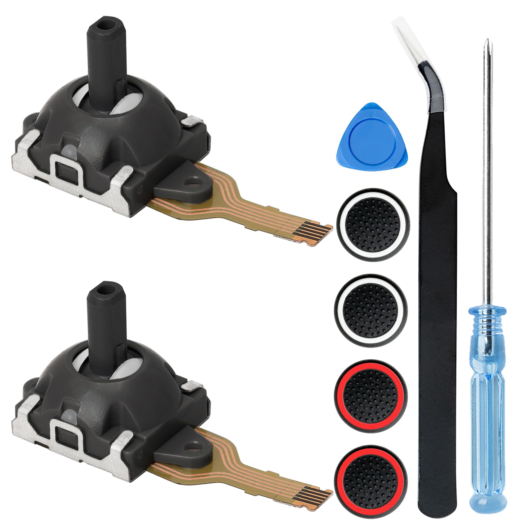 Photo 1 of Sedicoca 2 Pack Hall Joystick Replacement for ROG Ally, Hall Joystick Compatible with ASUS ROG Ally Compatible with GPD WIN3 Handheld, Analog Stick Transducer Drift Repair Kit, ROG Ally Accessories