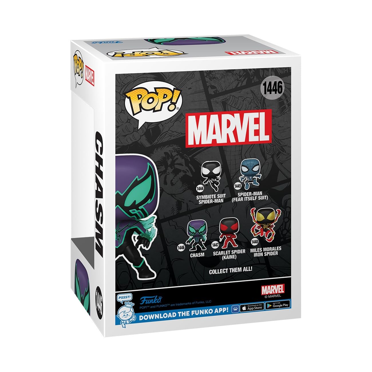 Funko Pop Marvel: Spider-Man Comics - Chasm - Marvel Comics - Collectable Vinyl Figure - Gift Idea - Official Merchandise - Toys for Kids & Adults - Superheroes Fans - Model Figure for Collectors