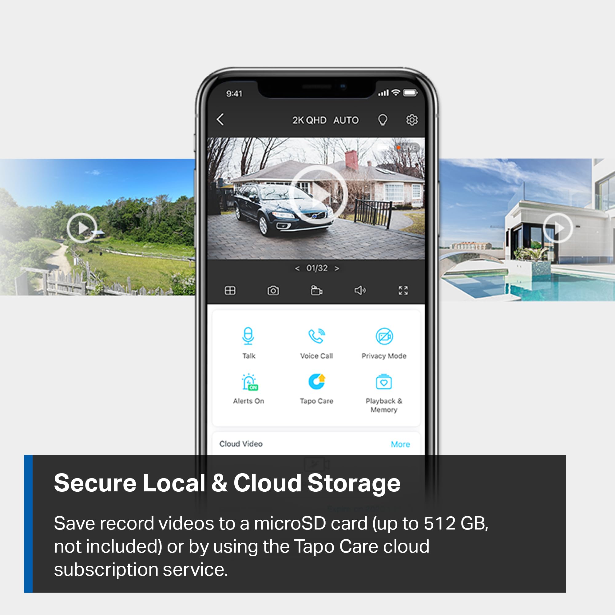 Tapo by TP-Link Wire-Free MagCam, Indoor/Outdoor 2K Battery Powered Smart Security Camera, Magnetic Mount, Starlight Color Night Vision, Person/Pet/Vehicle Detection, SD/Cloud Storage, 2.4GHz Wi-Fi