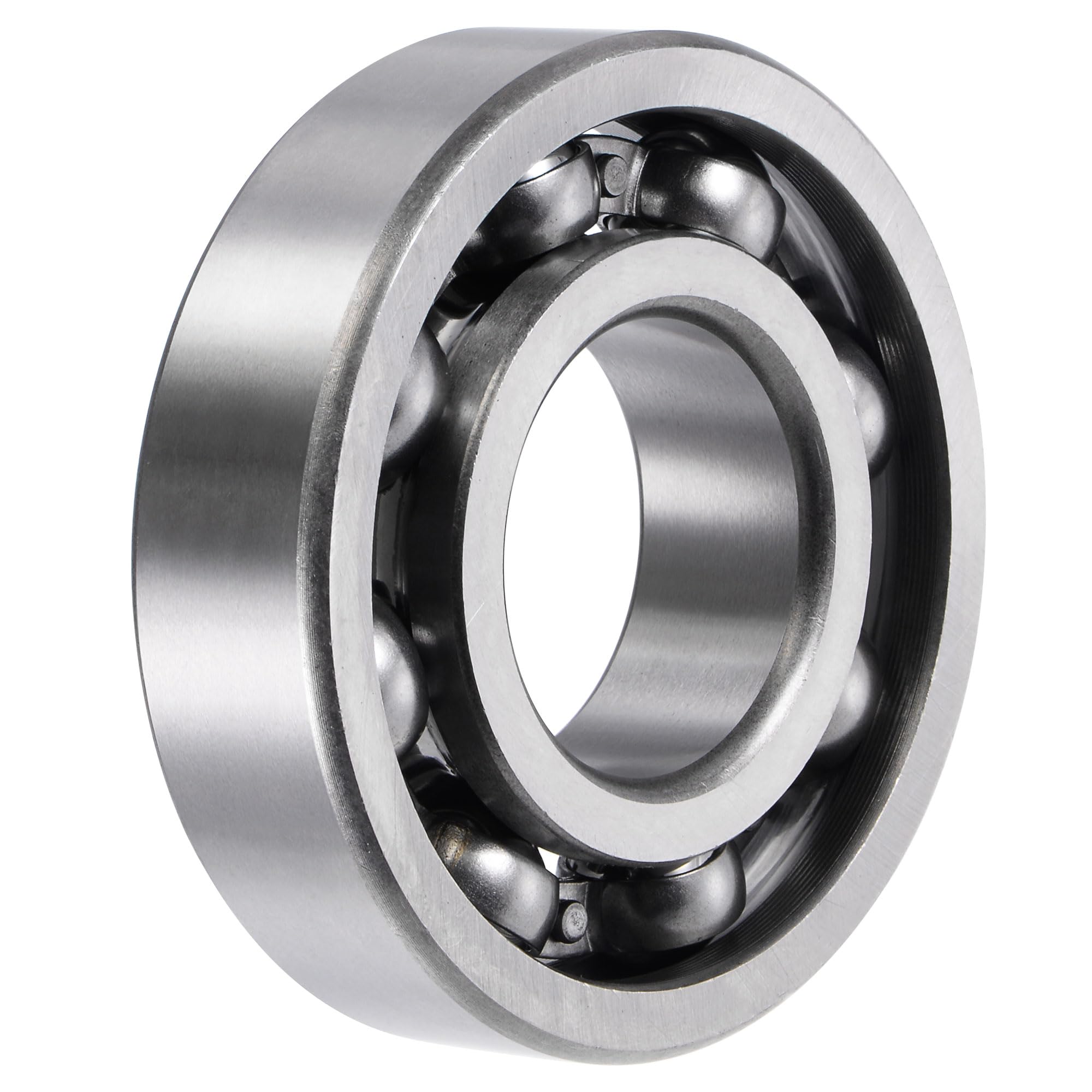 sourcing map 6308 Deep Groove Ball Bearings 40mm Bore 90mm OD 23mm Thick C3 Clearance Open Type Chrome Steel