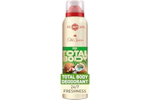 Old Spice Whole Body Deodorant for Men, Total Body Deodorant, Fiji Scent, Aluminum Free Deodorant Spray for 24/7 Freshness // Dermatologist Tested Whole Body Deodorant, 3.5 oz
