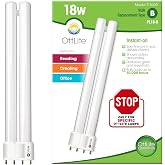 OttLite 18W Replacement Fluorescent Tube - for OttLite Lamps Only | 18W Replacement Tube | OttLite PL18 Series | Energy-Efficient