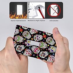Dead Sugar Skull Single Toggle Light Switch Cover