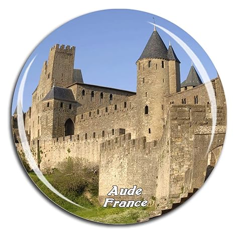 Weekino Francia Castillo de Carcassonne AUDE Imán de Nevera ...