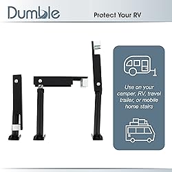 Dumble RV Camper Step Stabilizer - 9 to 13in