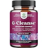 Natures Craft G-Cleanse Uric Acid Supplement - Uric Acid Cleanse for Joint & Kidney Support - Kidney Cleanser with Chanca Piedra, Tart Cherry Extract, Celery Seed Extract Capsules - 60 Count