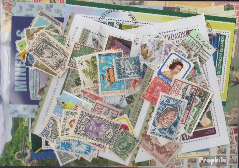 Prophila Collection Australia 100 various stamps oceania (Stamps for collectors)