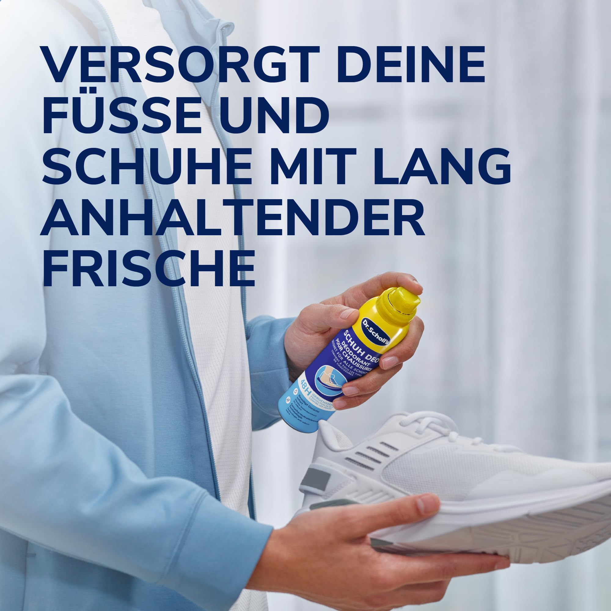 Scholl Fresh Step Antiperspirant Foot Deodorant, Foot Spray