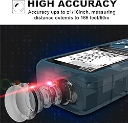 Laser Measuring Tool 165ft, DTAPE Laser