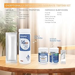 AssuTest 17 in 1 Water Test Kit-100 Strips + 2