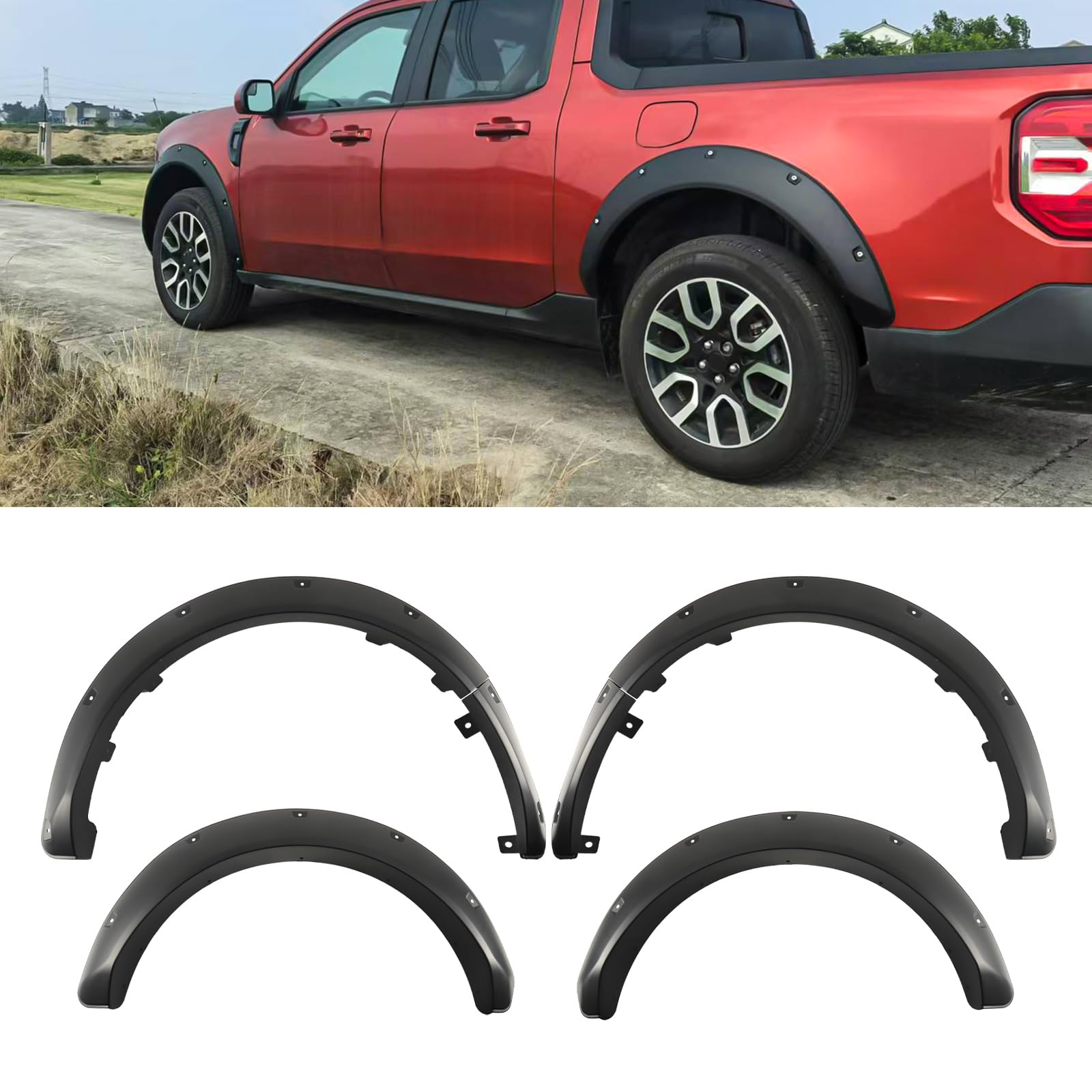 Photo 1 of ***MINOR DAMAGE*** 4 Fender Flares for Ford Maverick 2022-2026