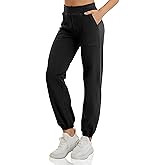 VOOVEEYA Women's Joggers Yoga Pants with Pockets Running Sweatpants High Waisted Stretchy Lounge Pants
