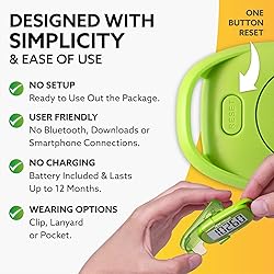 3DFitBud Simple Step Counter Walking 3D Pedometer