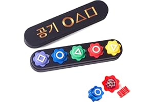 Yipintang Weighted Design Gonggi Game Set with Steel Balls, Korean Stone Catching, Skill Development & Coordination, Family Travel & Party Games, Stress Relief (1 Pack)