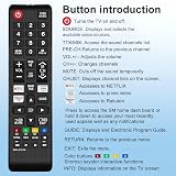 QINCINA Samsung Universal TV Remote – Netflix Prime Rakuten Buttons view 2