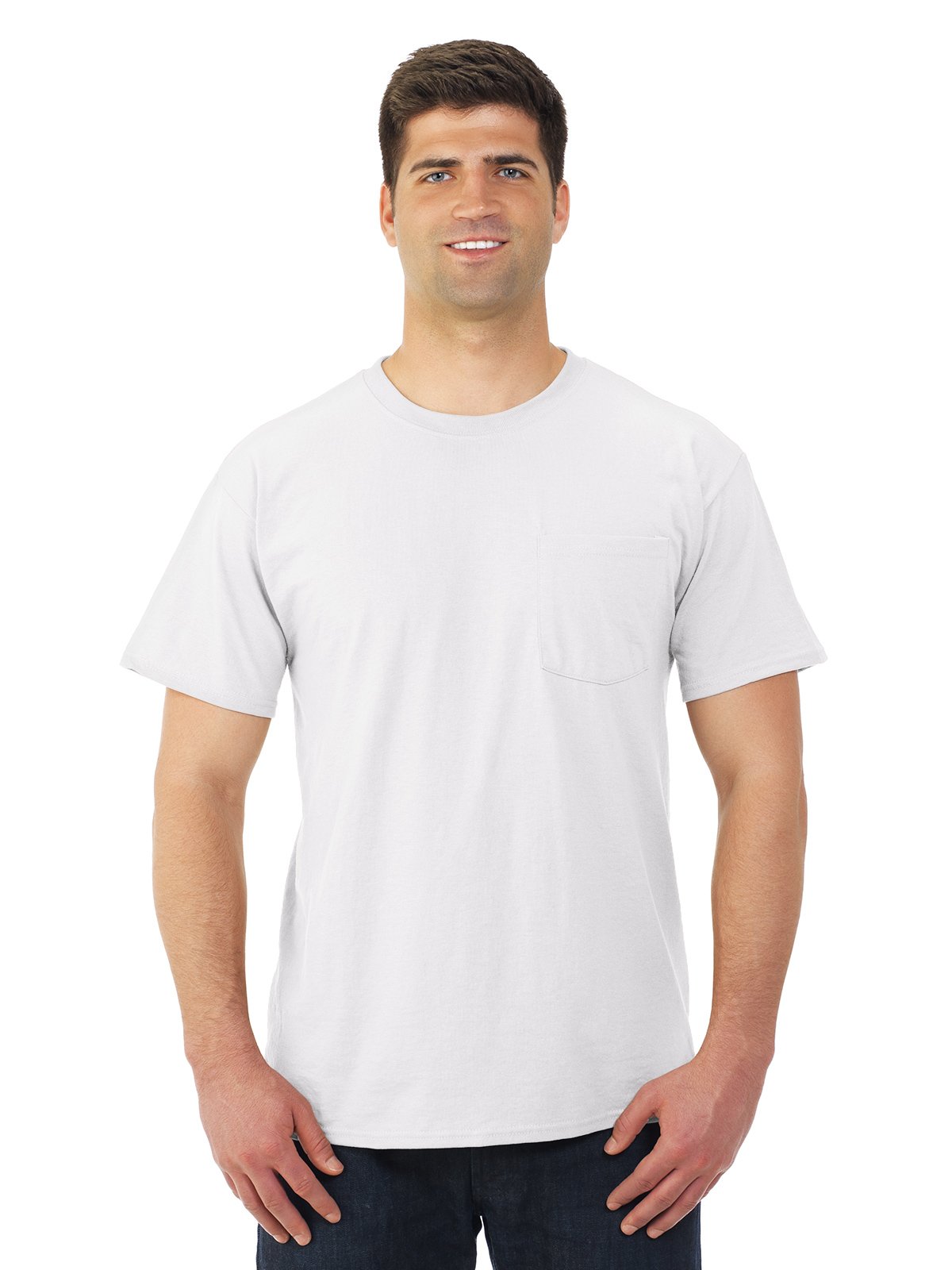 Dri-Power Mens Active T-Shirt 2X-Large White