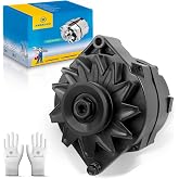Ezexpreze 120A Upgraded 1 Wire GM Alternator New Self Exciting High Output 10SI SBC BBC for Chevy ADR0335 334-2114 ADR0325 7127-SE105 400-12340 20-102-7