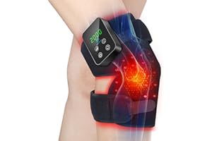 Astarexin Red Light Therapy Knee Brace: Pain Relief Infrared Heating Pad 72 LED Heat Lamp Pain Relief for Knee Neck Back Joint Face Body Wrap Portable Light Therapy Treatment Device