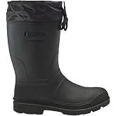 Kamik Forester Insulated Waterproof Rubber Snow Boots for Men | Adjustable Nylon Collar, Removable 8mm Thermal Guard Liner, Comfortable to -40&deg;F, Moisture Wicking Lining, Vegan-Friendly
