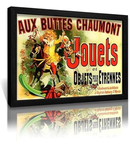 Amazon.com: Artery8 Aux Buttes Chaumont Jouets French Ad Monica's