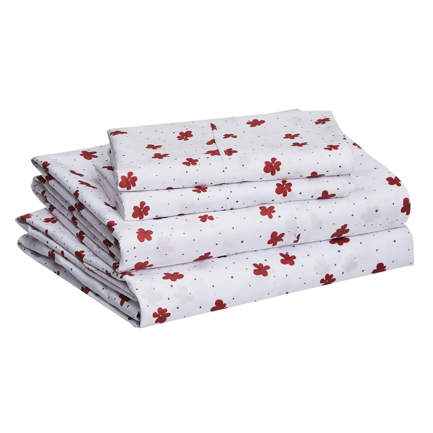 Buy AmazonBasics Lightweight Super Soft Easy Care Microfiber Sheet Set