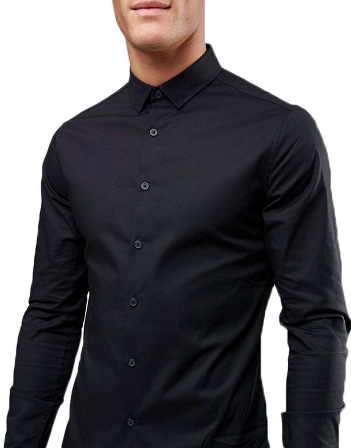 little man men's cotton casual shirt