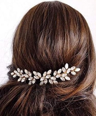 Amazon Com Deniferymakeup Bridal Hair Comb Rhinestone Wedding
