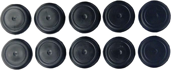 thumbnail image 2 of 10 Pack 1-1/4 Inch Black Plastic Flush Mount Hole Plugs For Auto Body Panels 2 of 2