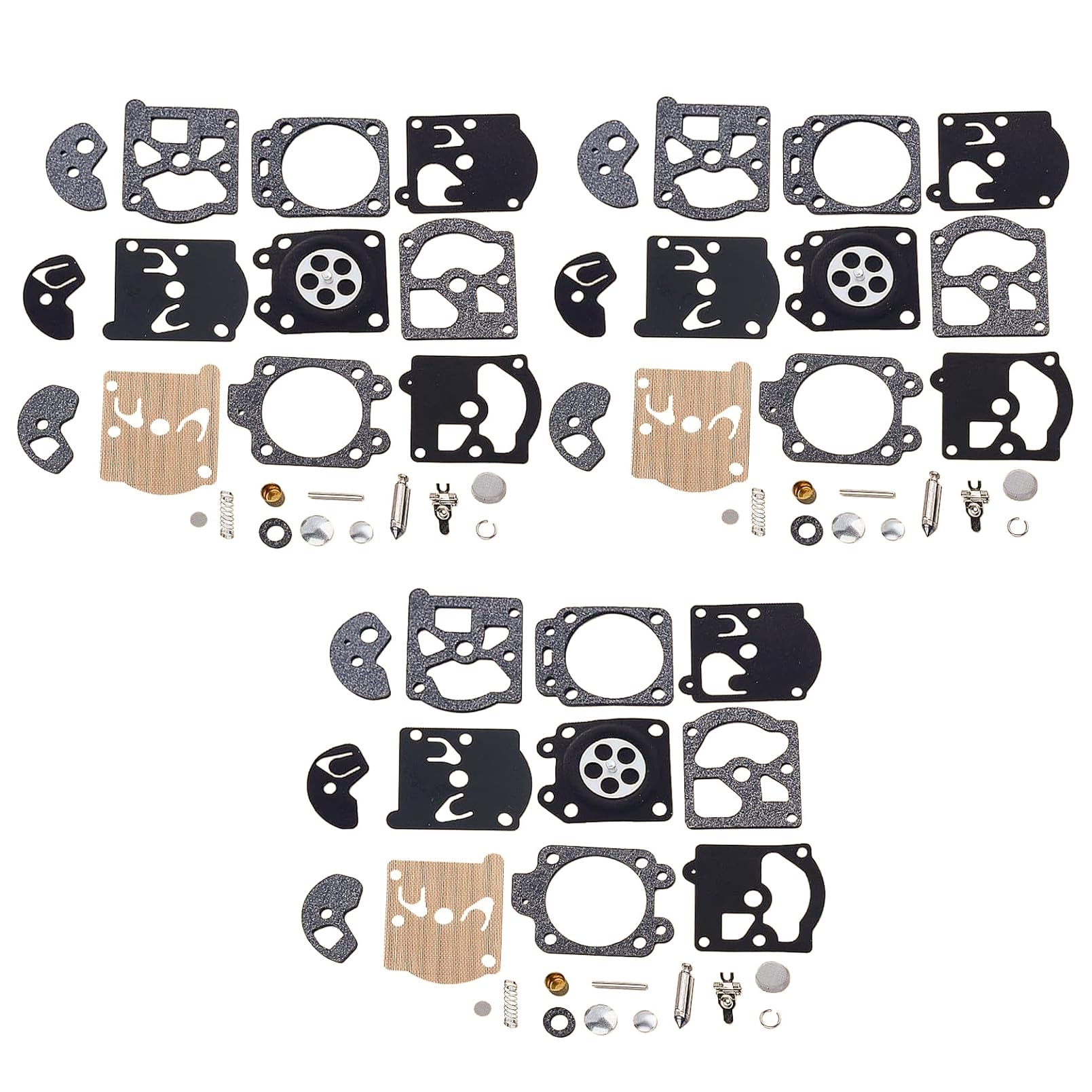 Atunee 3 Piece Carburettor Repair Kit for Walbro K10-WAT WT391 WT20 WT3 WT309 WT310 WT324 WT379