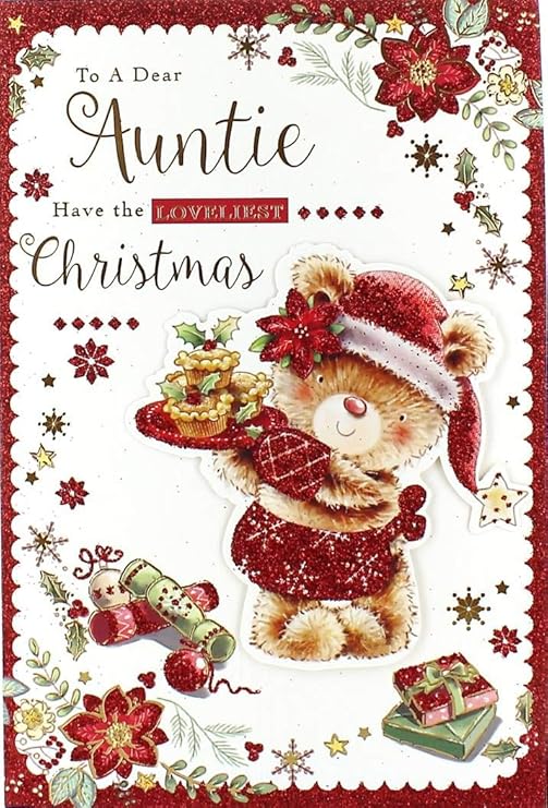 Auntie Christmas Card 