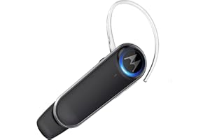 MOTOROLA SOUND Motorola Bluetooth Earpiece HK500 in-Ear Wireless Mono Headset with Mic for Clear Phone Calls - Smart Touch/Voice Control, Noise Cancelling Microphone, Multipoint Connectivity, Long Battery Life