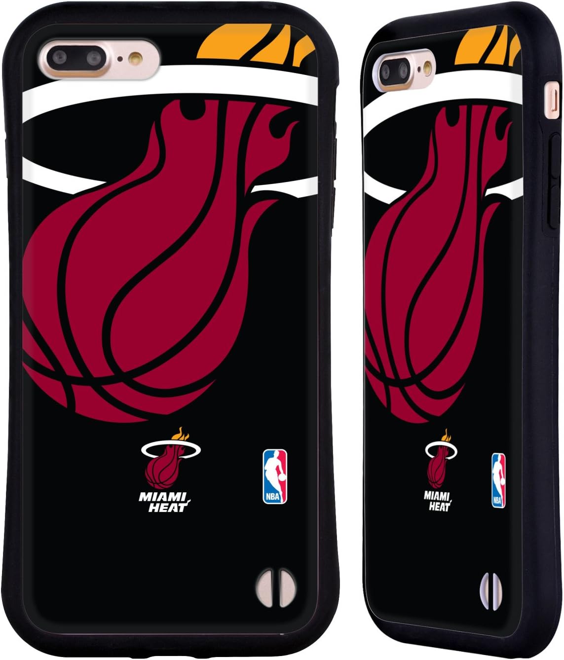 Official NBA Oversized Icon Miami Heat Hybrid Case iPhone 7 Plus/iPhone
