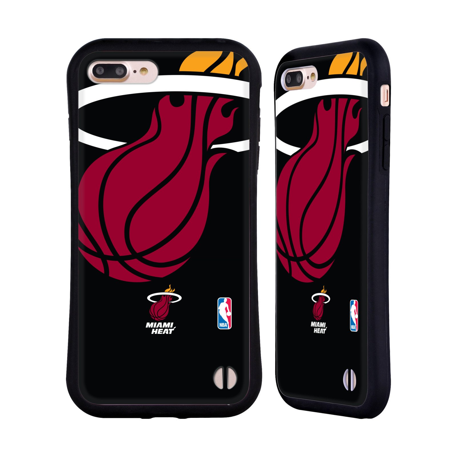 Official NBA Oversized Icon Miami Heat Hybrid Case iPhone 7 Plus/iPhone