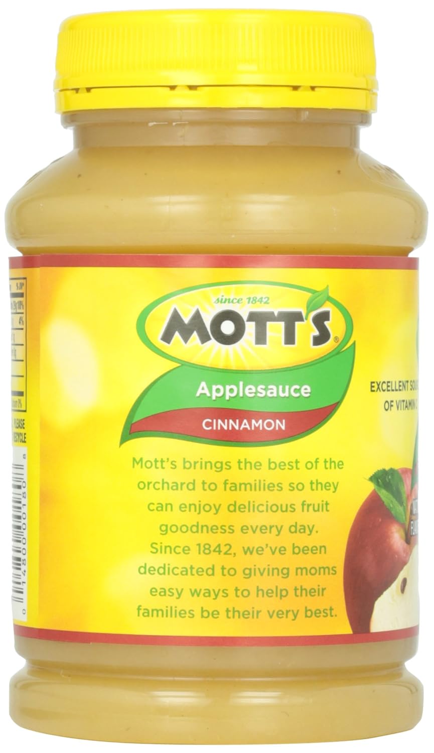 Mott's applesauce cinnamn 24oz (014800000054)
