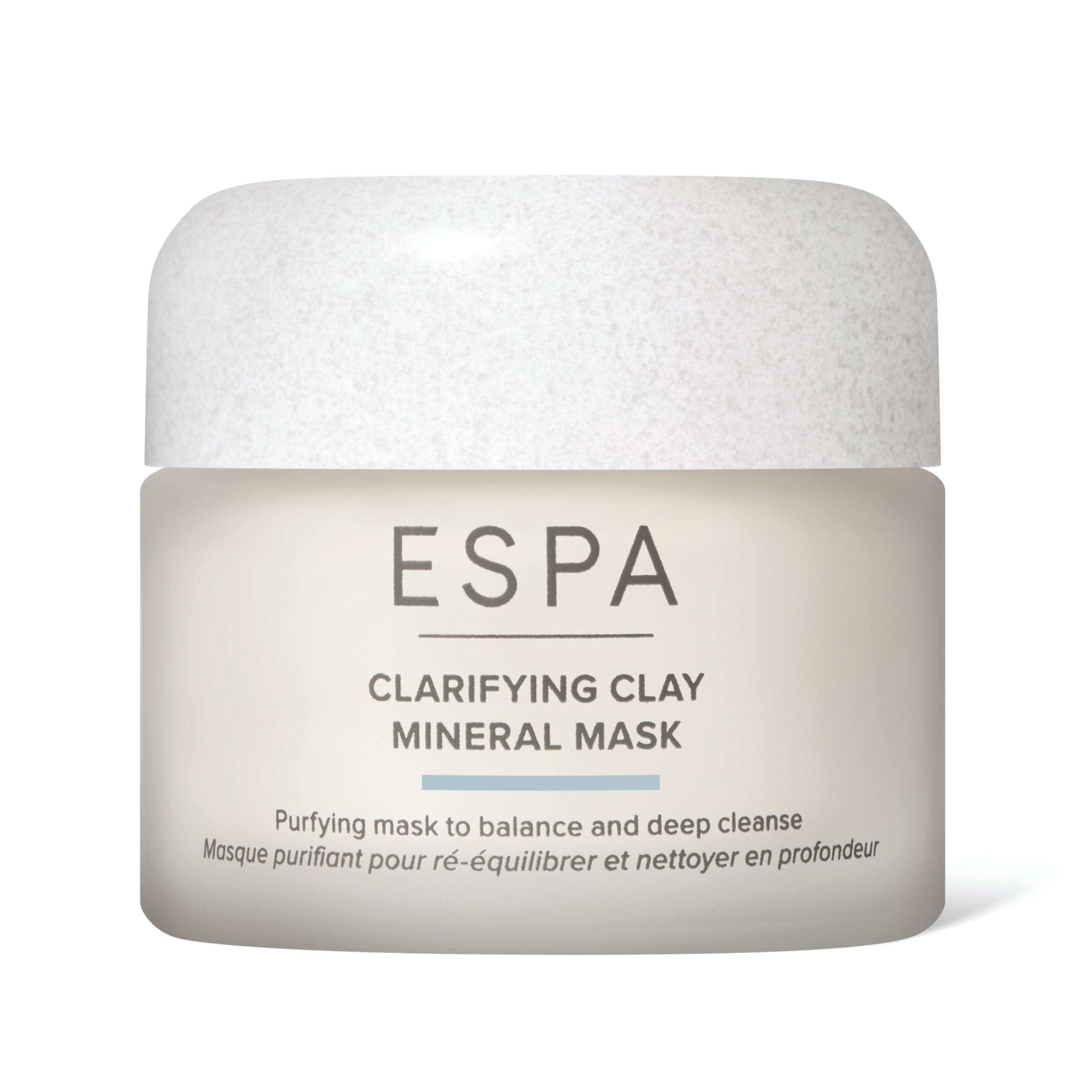 ESPA Clarifying Clay Mineral Mask 55ml | Purifying Kaolin Clay Face Mask | Balances Excess Oil & Deep Cleanses | Hydrates, Soothes & Clears Congestion with Rose Geranium & Marshmallow — image 1