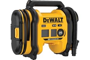 DEWALT 20V MAX* Cordless Tire Inflator, Tool Only (DCC020IB)